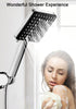 Magichome Shower Head High Pressure, Power Shower Head with 6 Modes (Without Hose), Universal Handheld Shower Head for Low Water Pressure