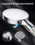 Magichome Shower Head and Hose 2M, Newest 6 Modes High Pressure Filter Shower Head, Universal Ionic Shower Head for Hard Water Low Water Pressure with Extra Replaceable Accessories