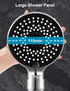 Magichome Shower Head, Upgraded Filter Shower Head High Pressure 5 Modes, Universal Hard Water Filter Shower Head with Extra Replaceable Accessories